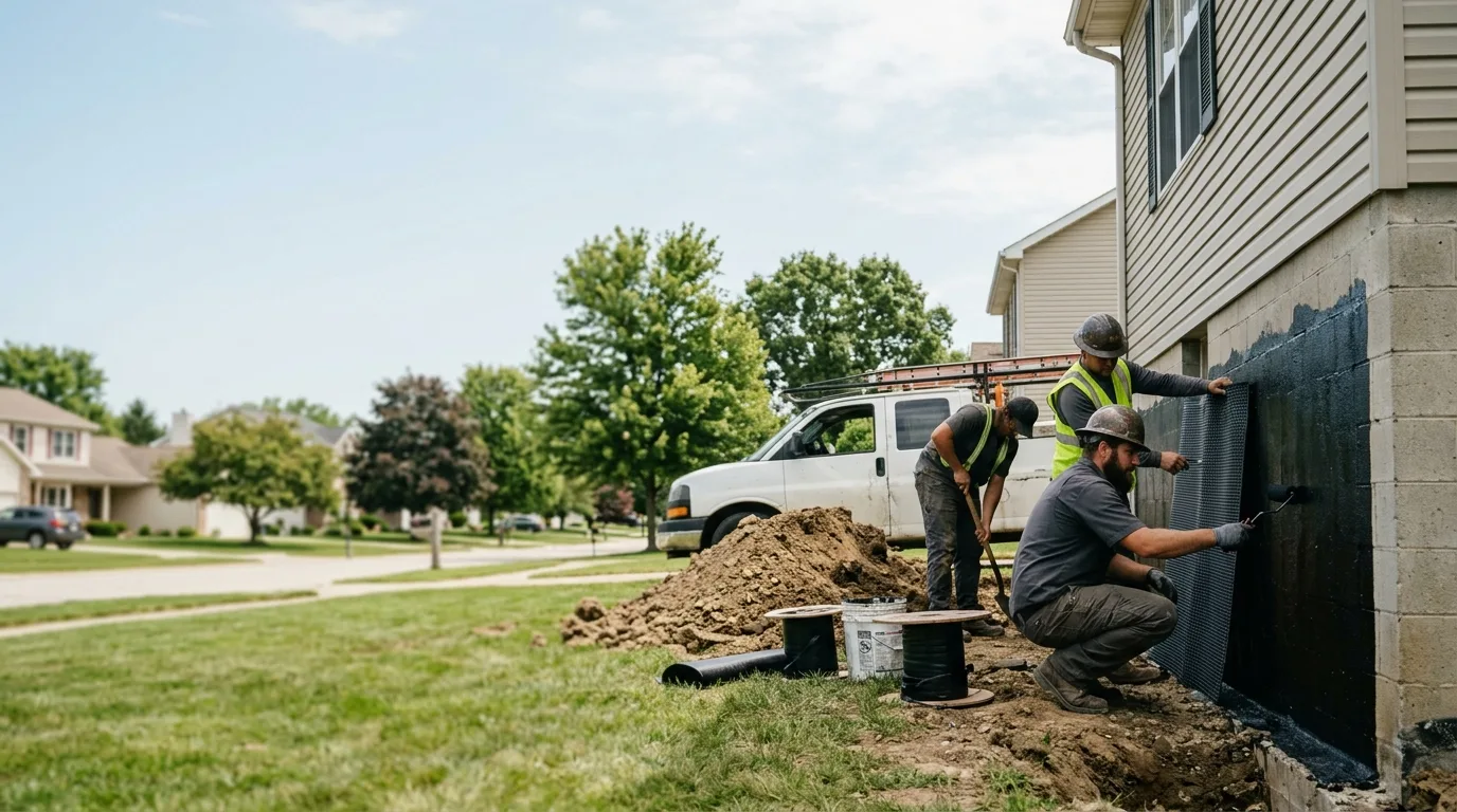 Basement Waterproofing in Sims, IL near me